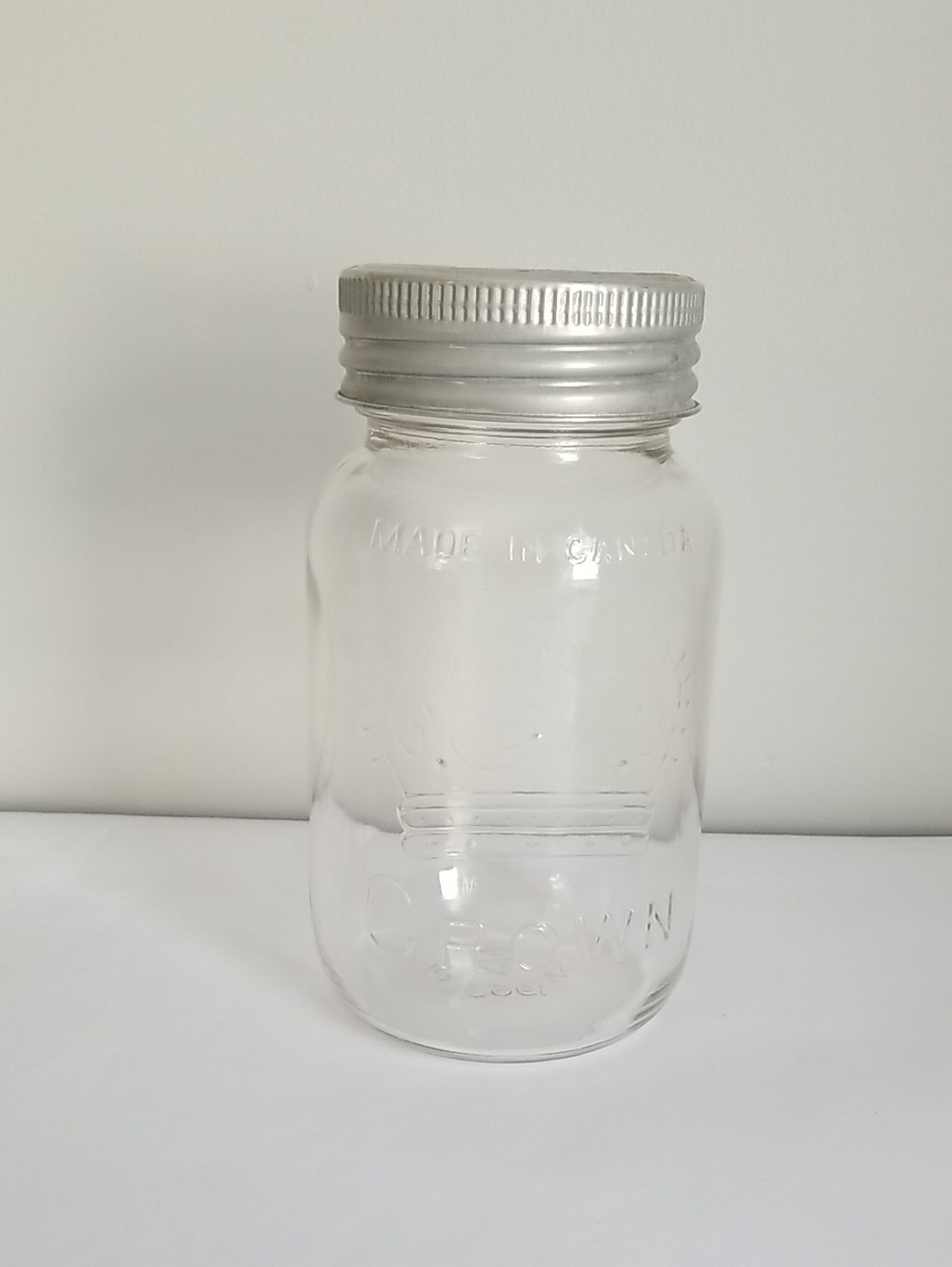 1960'S Vintage Crown Mason Jar